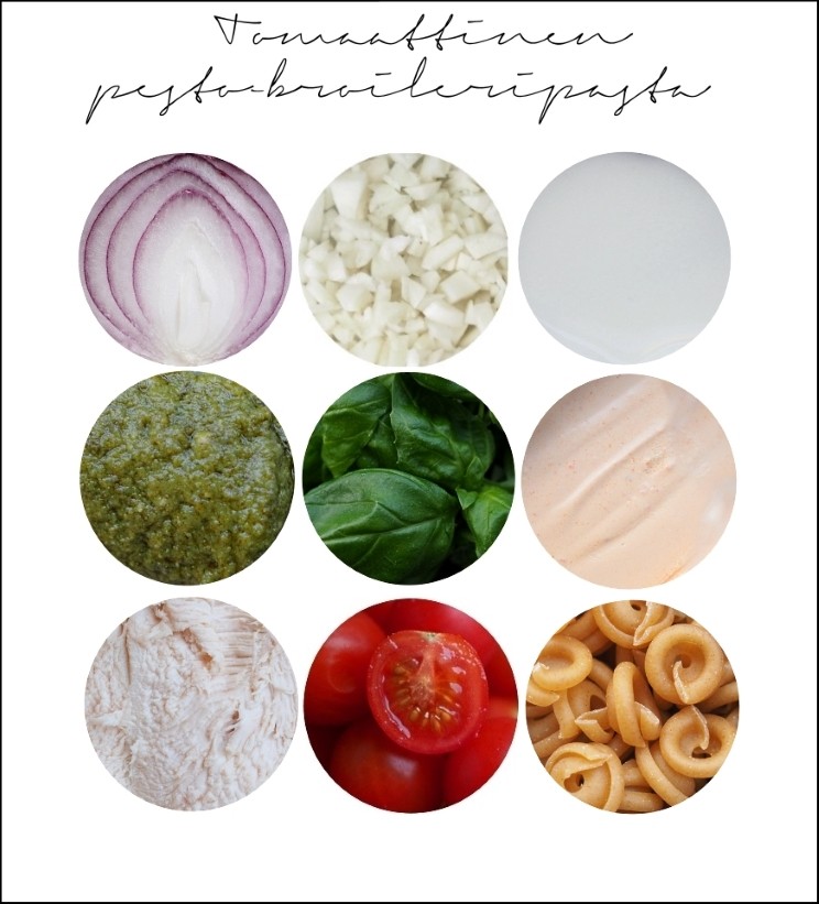 Broileripasta & omenapiirakka