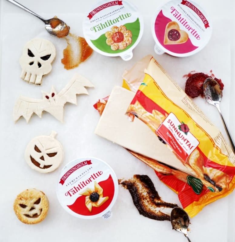 Kammottavia herkkuja Halloweeniin
