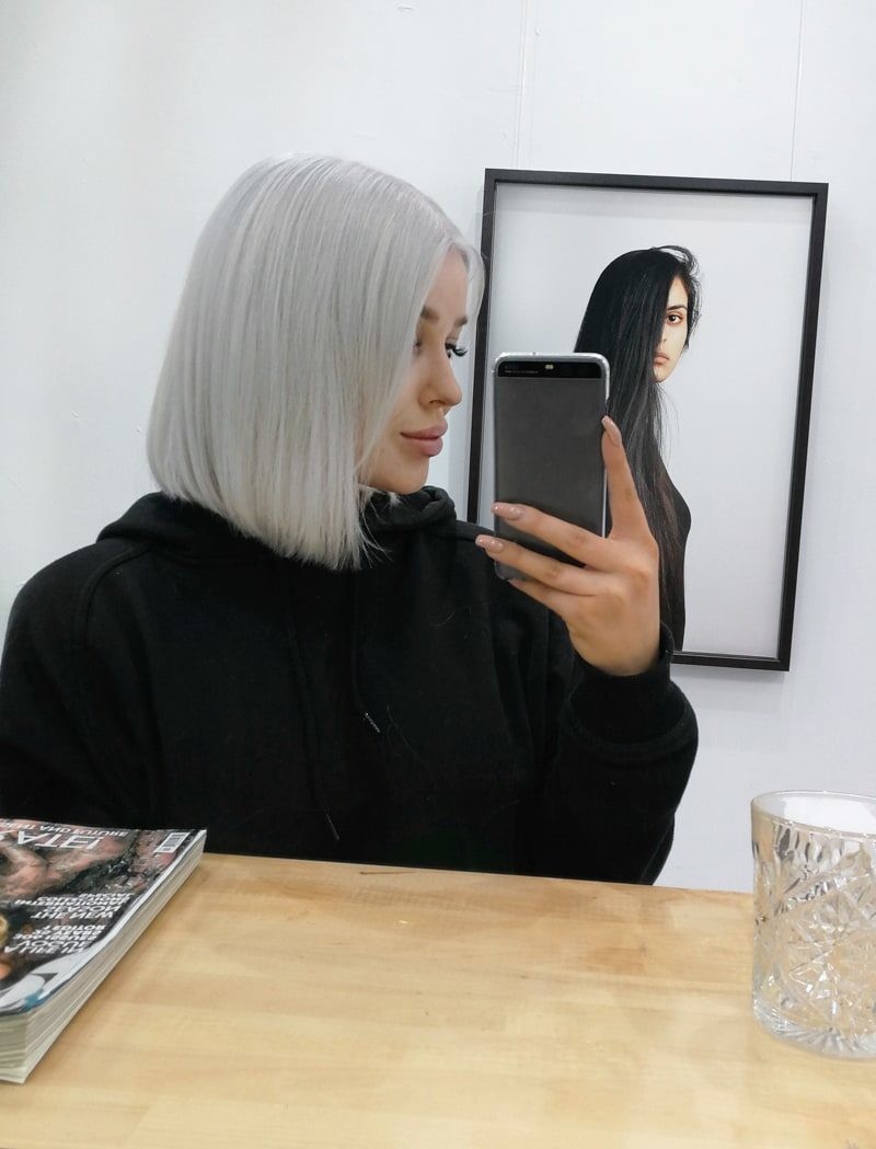 KK - Grey & short