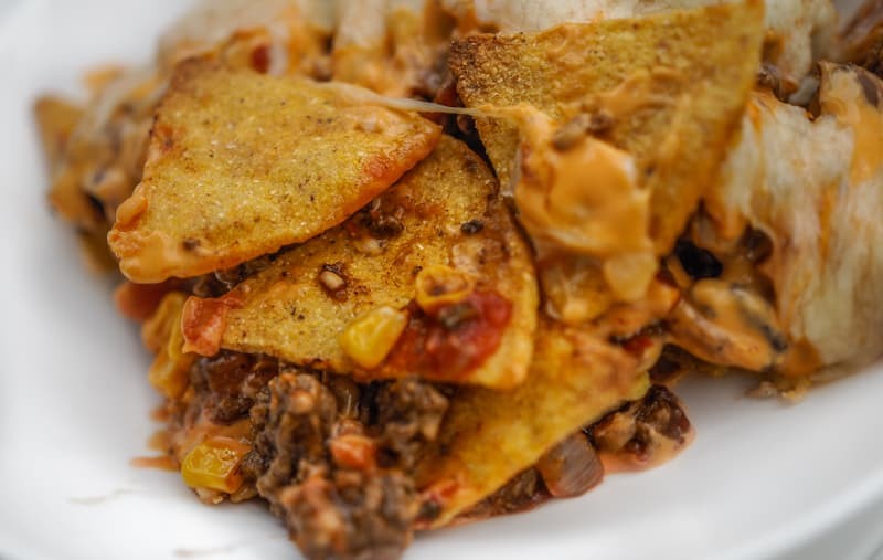 Nacho plate