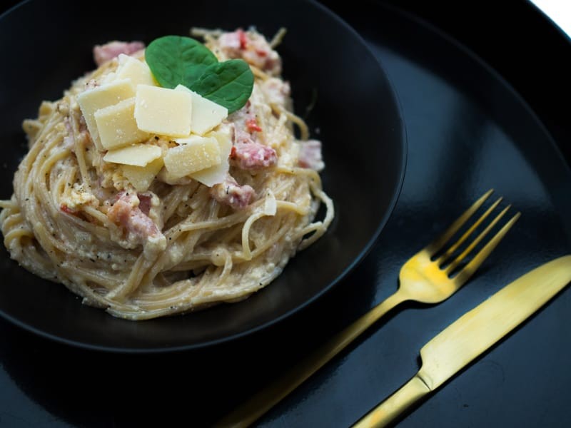 Pasta carbonara