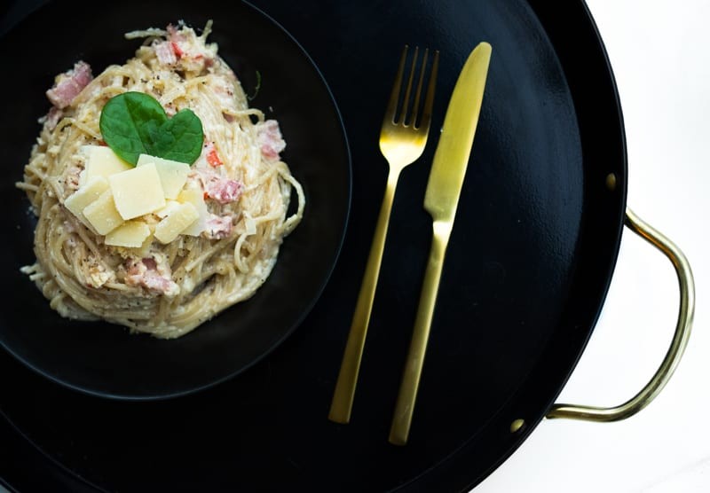 Pasta carbonara