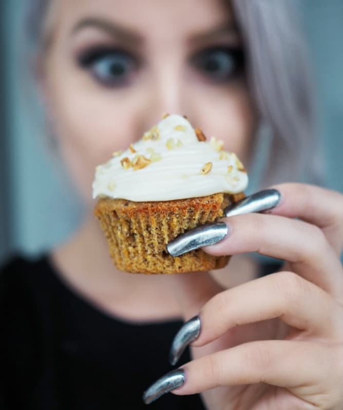 Porkkanakakku muffinssit