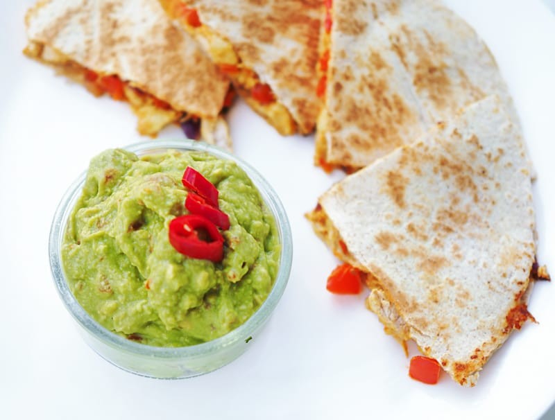 Quesadillat kahdella täytteellä