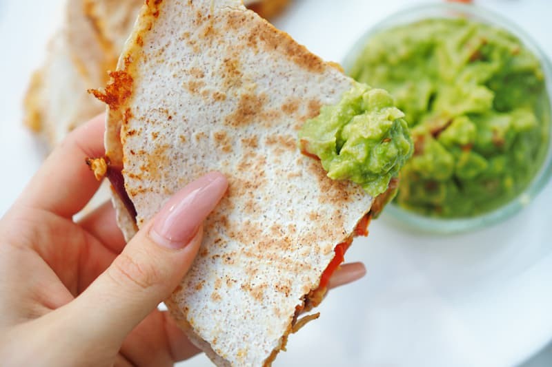 Quesadillat kahdella täytteellä