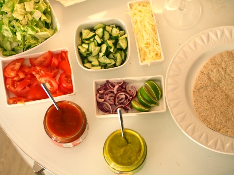 Romanttinen tortillailta
