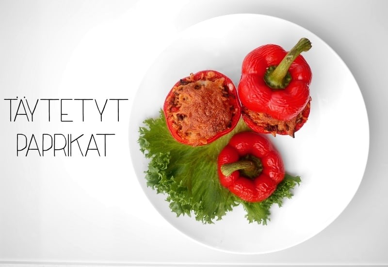 Täyetyt paprikat