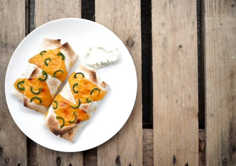 Tuliset burritot uunissa